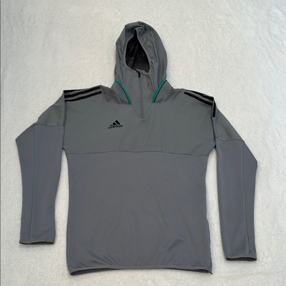 adidas Gray Performance Jacket Size S - Picture 1 of 13